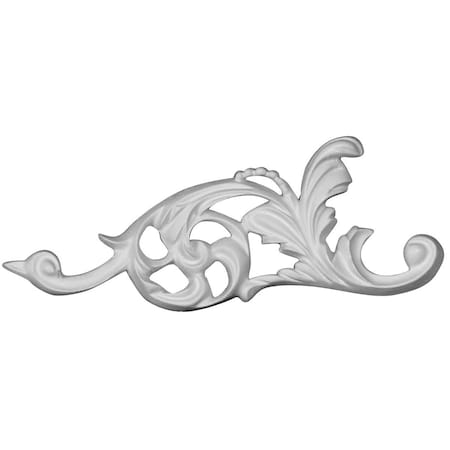 Ekena Millwork 5 7/8"W x 2 3/8"H x 1/2"P Chateau Onlay, Left ONL06X02X01CH-L